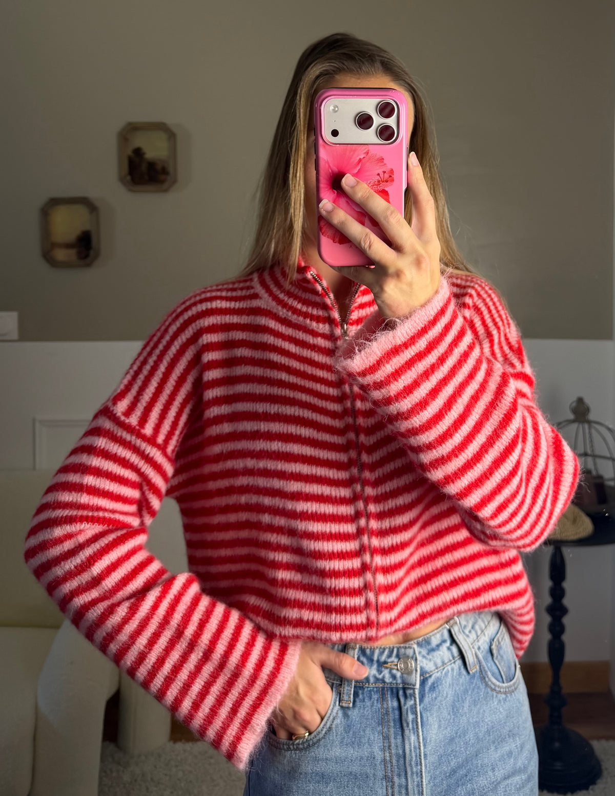 Gilet Aimie - Rose
