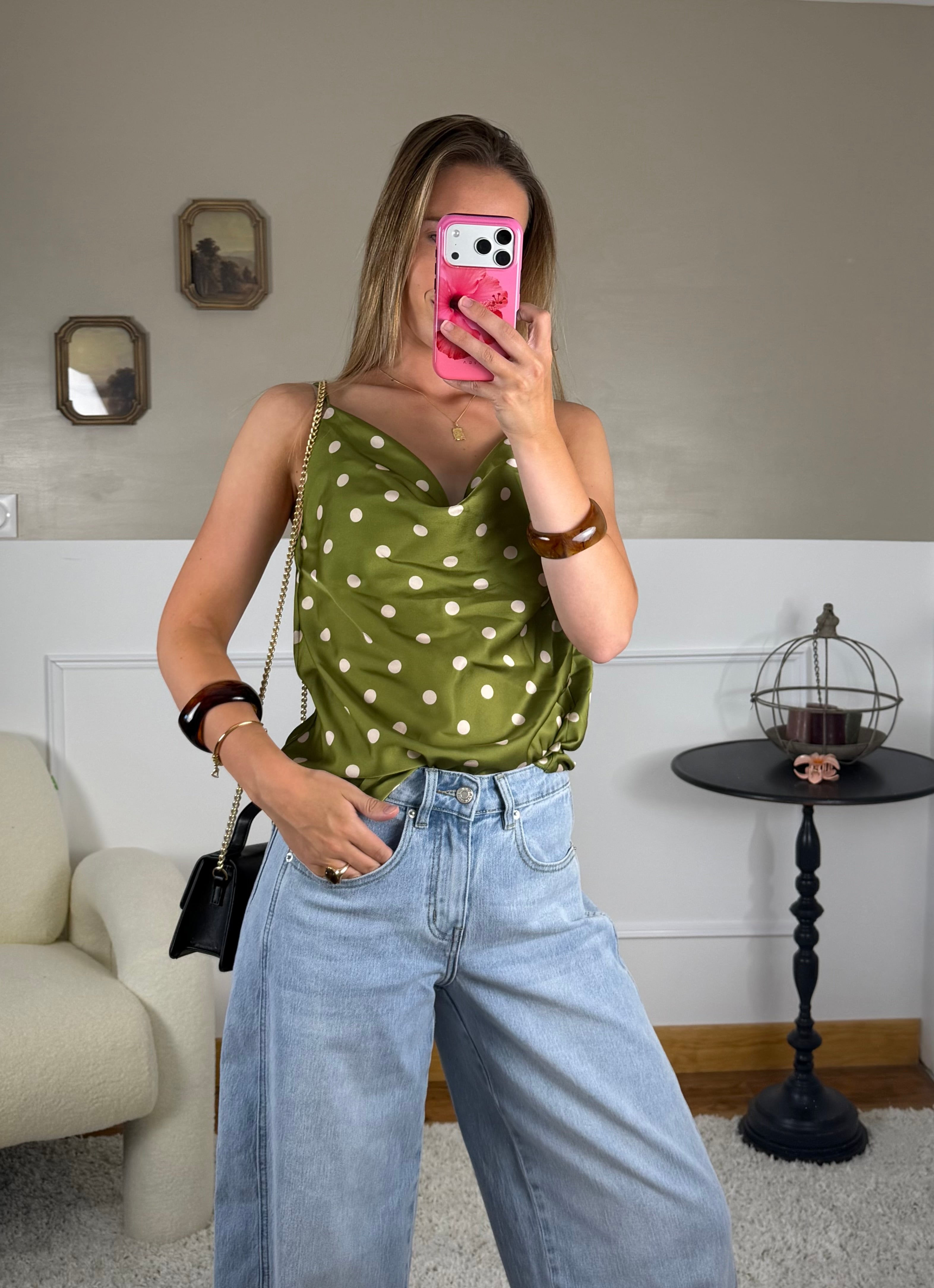 Top Yoni - Olive