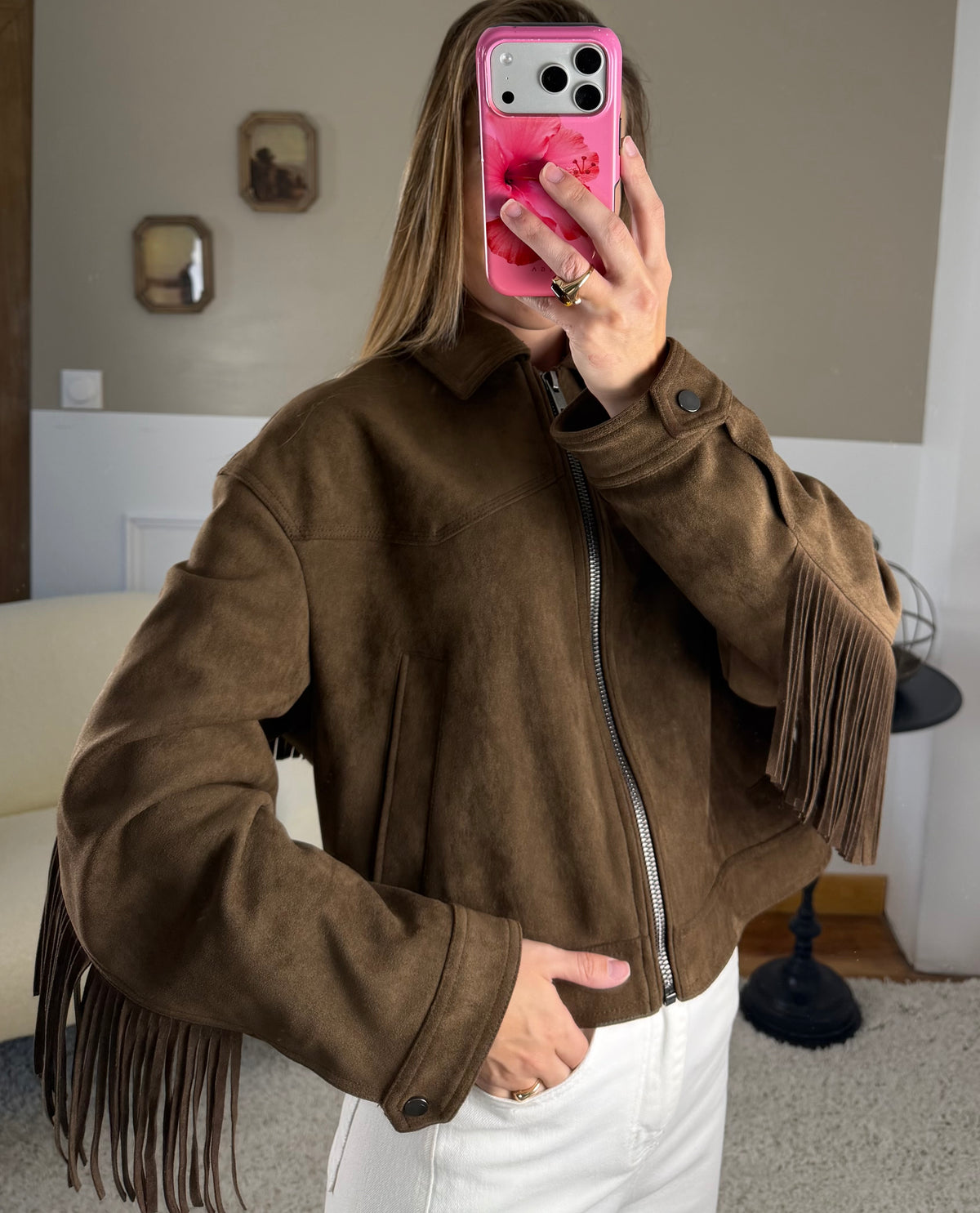 Veste à franges - Giulia