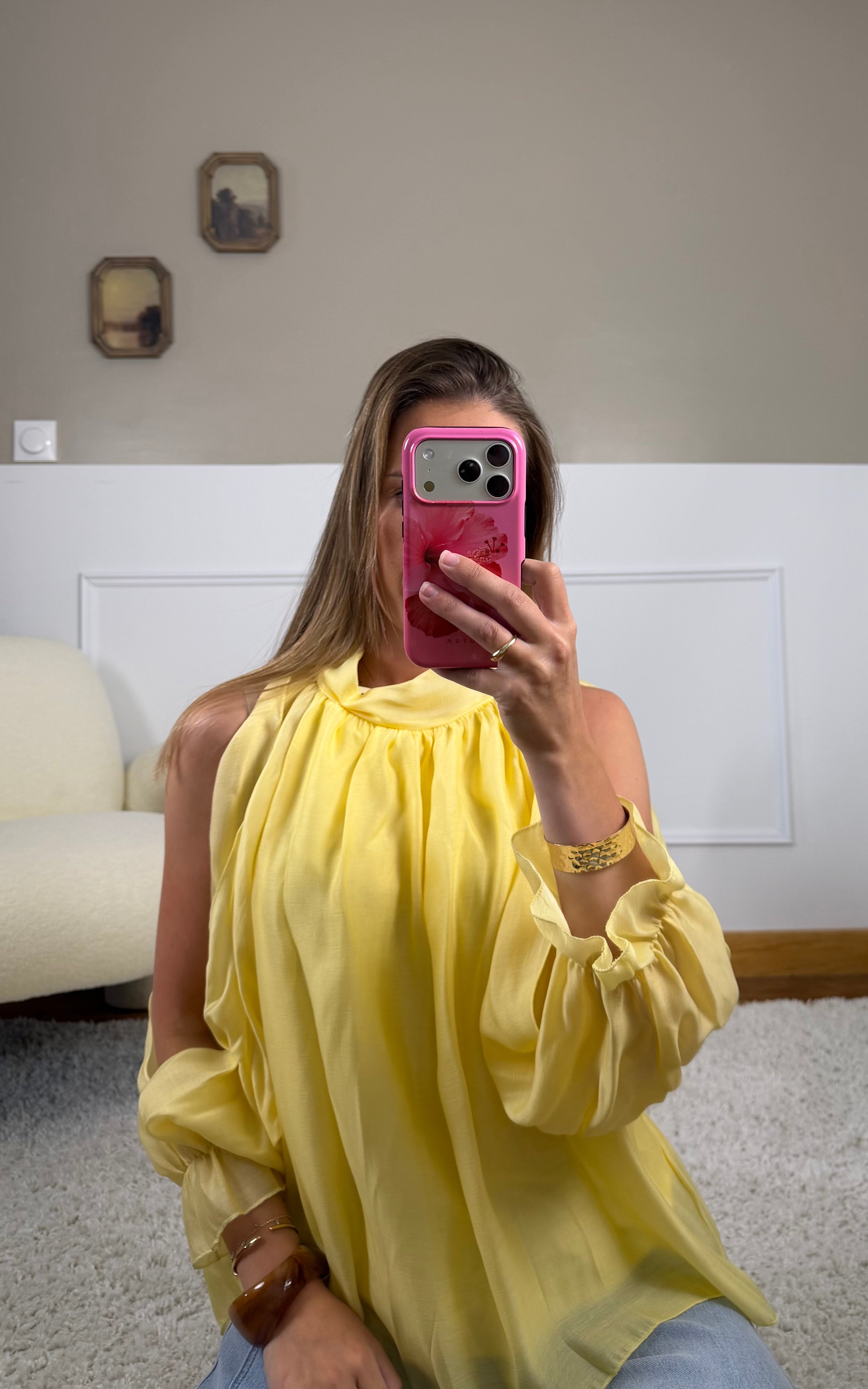 Blouse Iris - Jaune