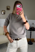 Pull baby Alpaga - taupe