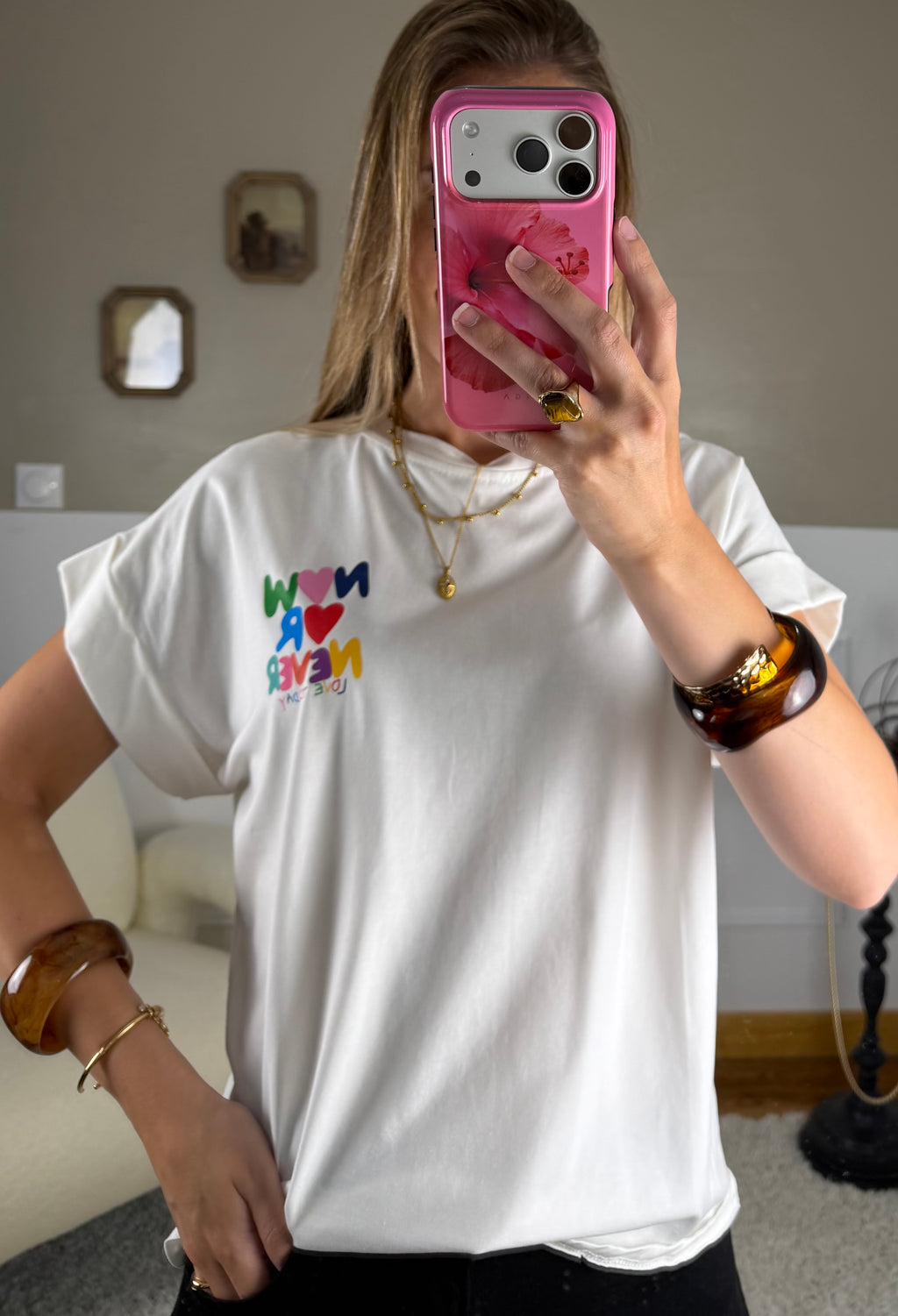 T-shirt now or never