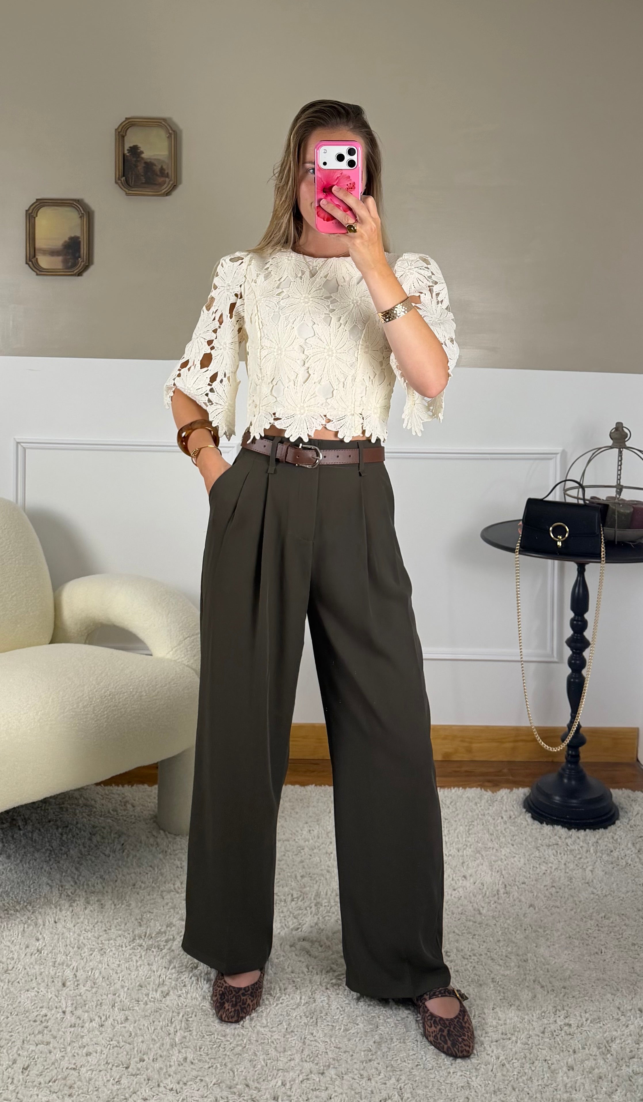 Blouse blanche - Capucine