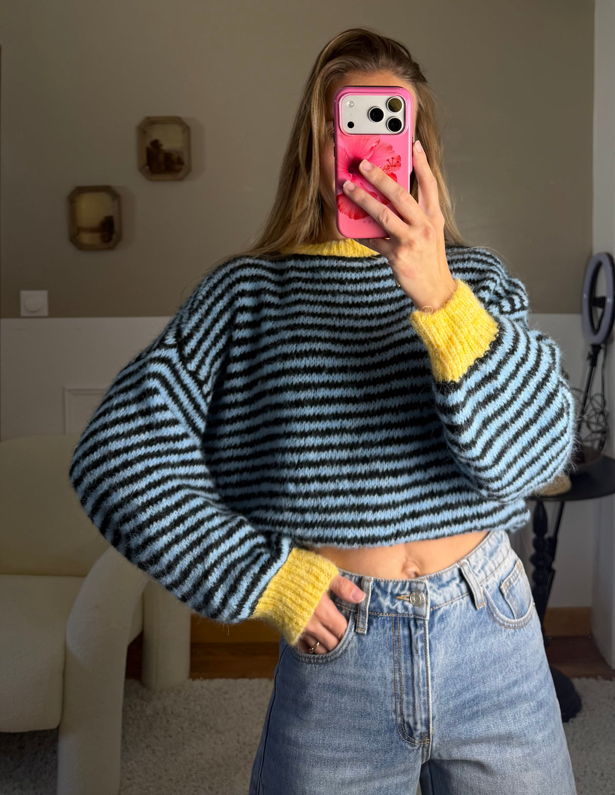 Pull Constance - bleu