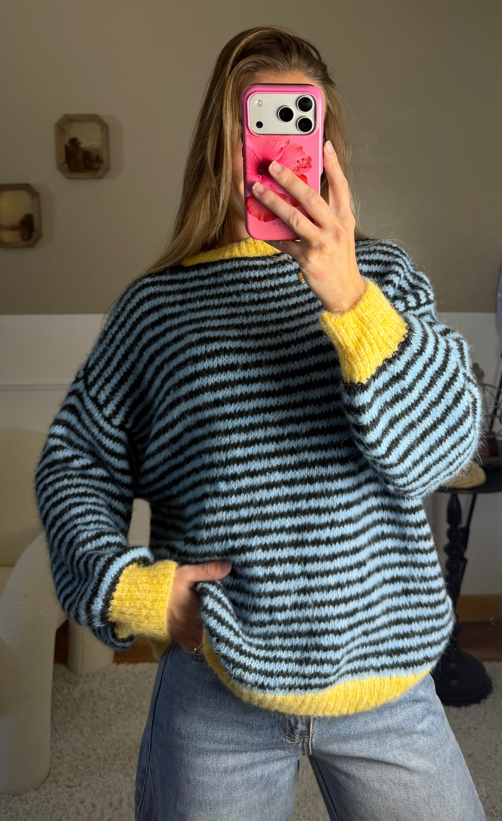 Pull Constance - bleu